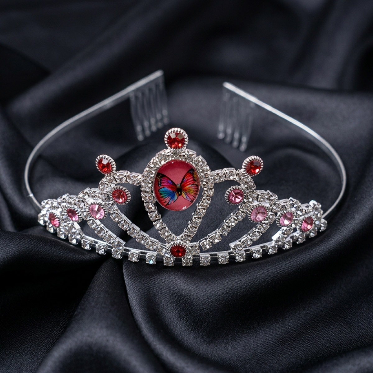 Crown Butterfly Design
