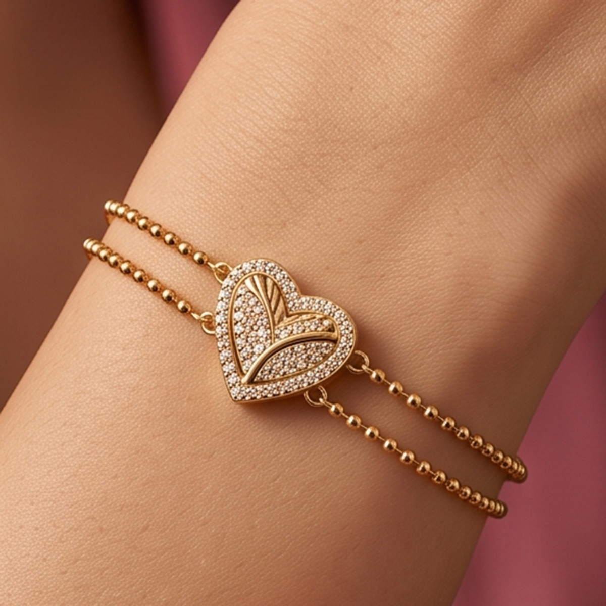 Heart Design Bracelet