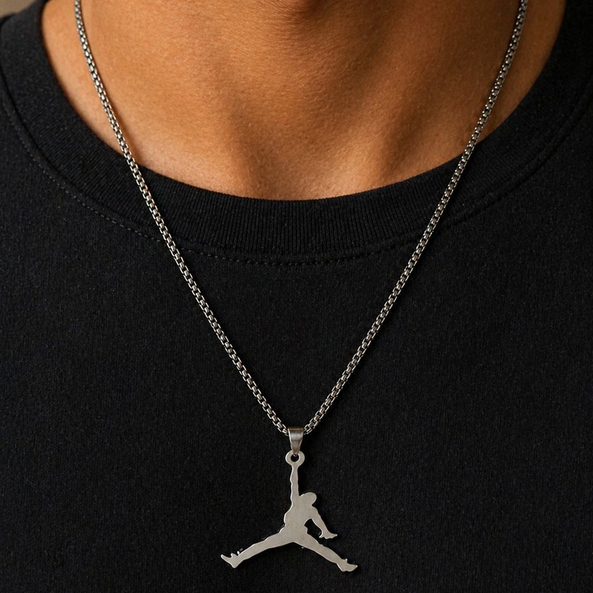 Mens Necklace With Pendant