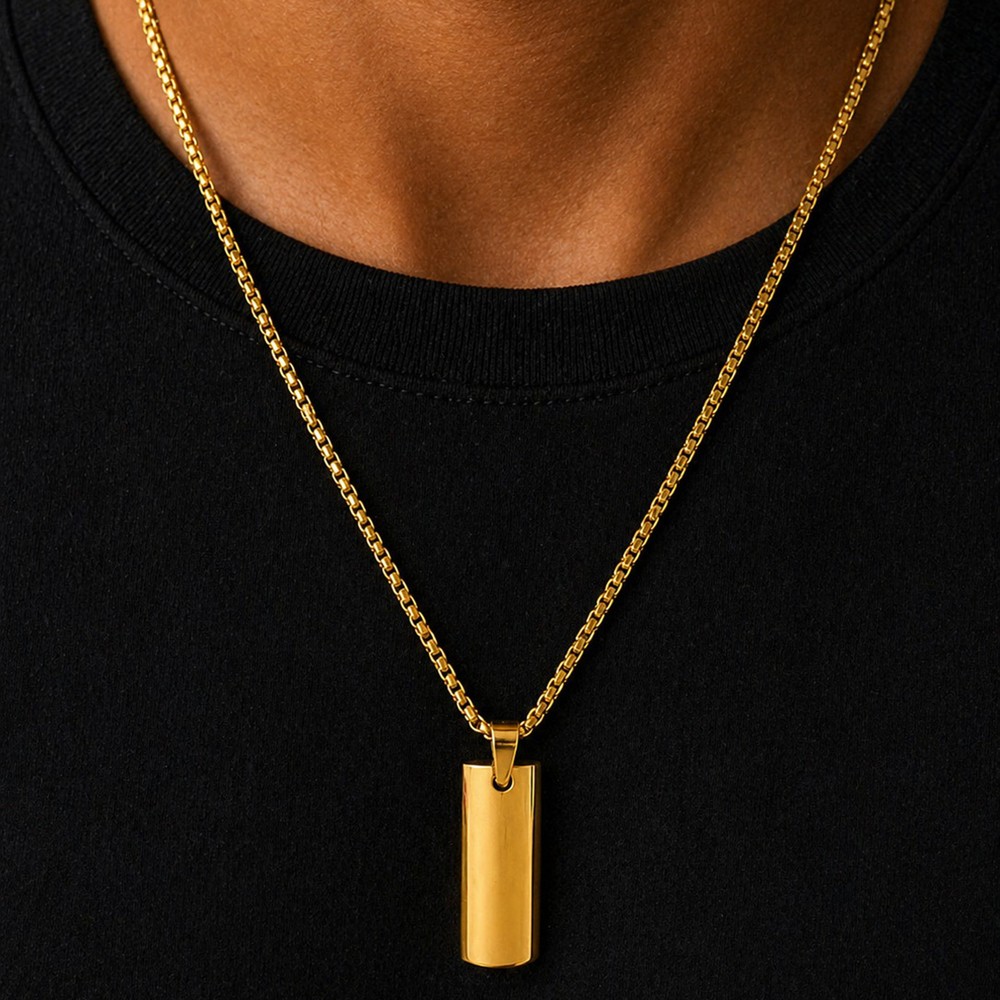 Men's Metal Necklace