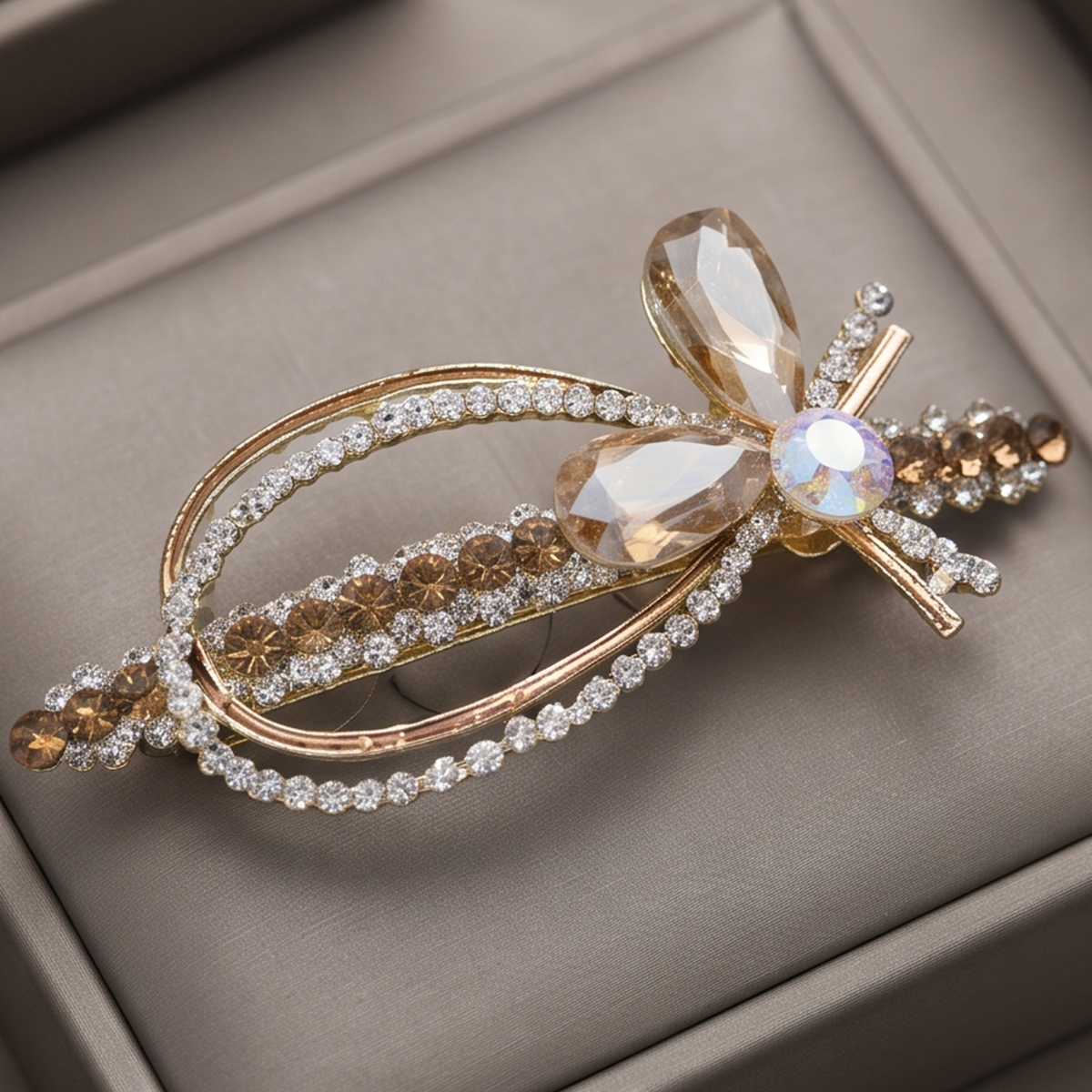 Crystal Hair Clip