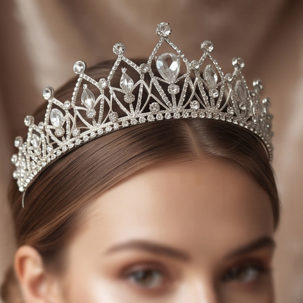 Crystal Embellished Tiara