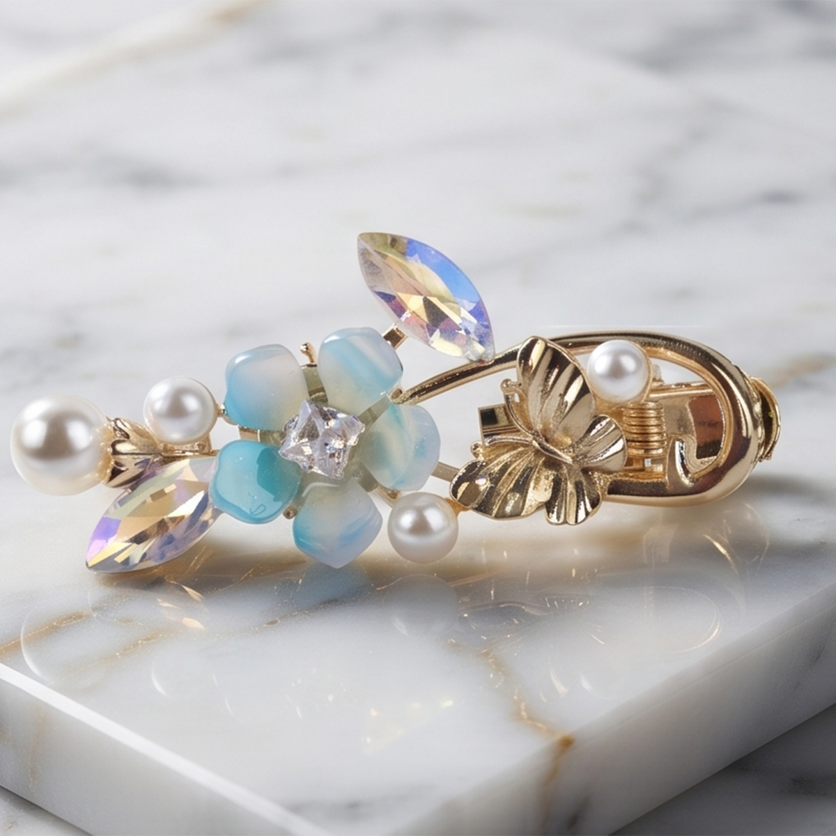 Crystal Hair Clip