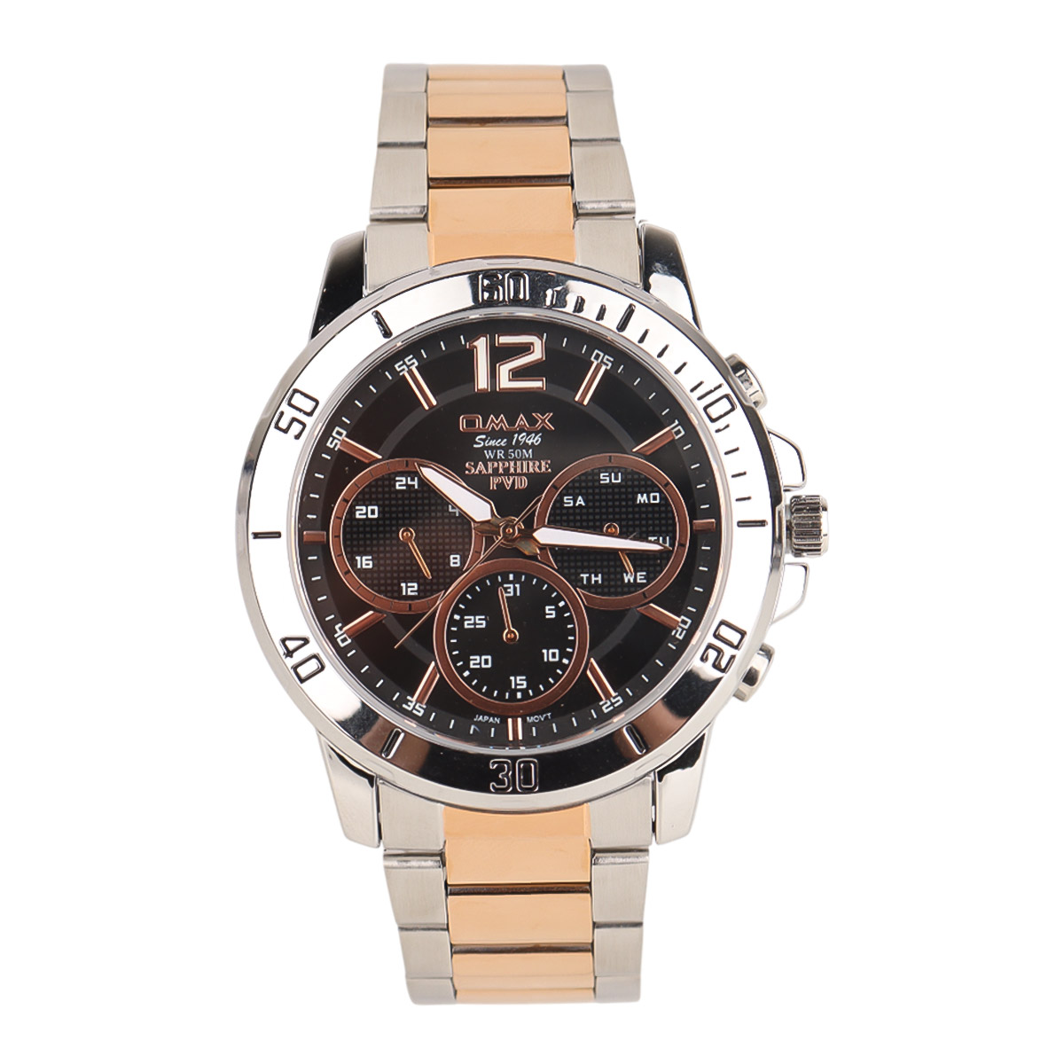 Omax Gents Metal Watch CSM007N012
