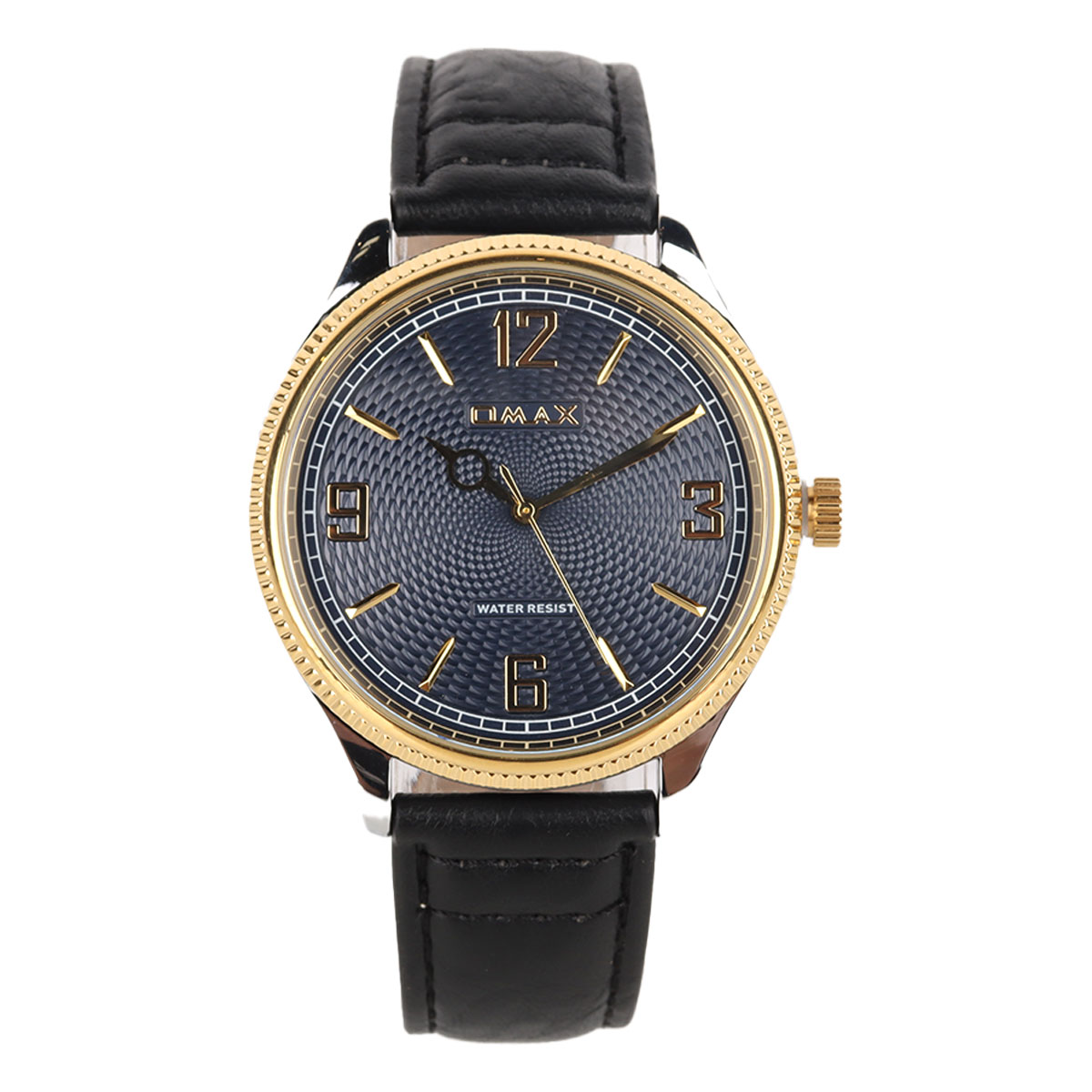 Omax Leather Gents Watch PR0055NB24 BLK GLD | Men | Men Watches | Men Formal Watches