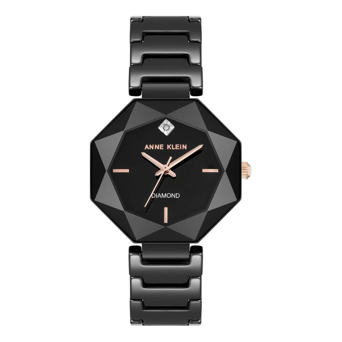 Anne Klein Diamond Ladies Watch AK5064BKBK | Women | Women Watches | Women Formal Watches Anne Klein Diamond Ladies Watch AK5064BKBK | Women | Women Watches | Women Formal Watches