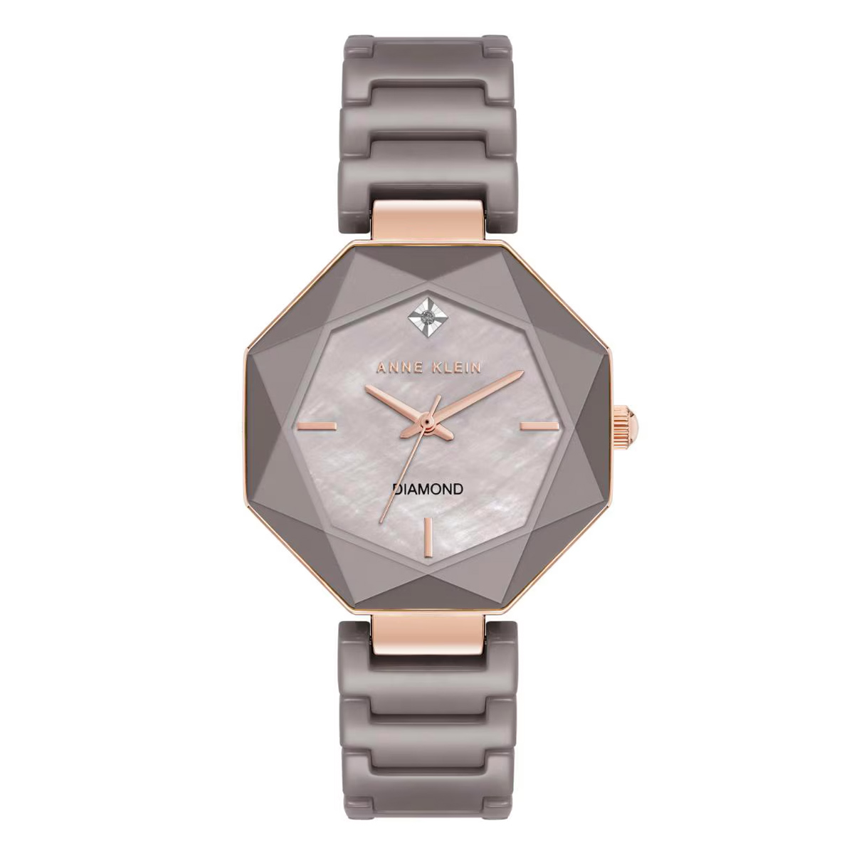 Anne Klein Diamond Ladies Watch AK5064RGTP