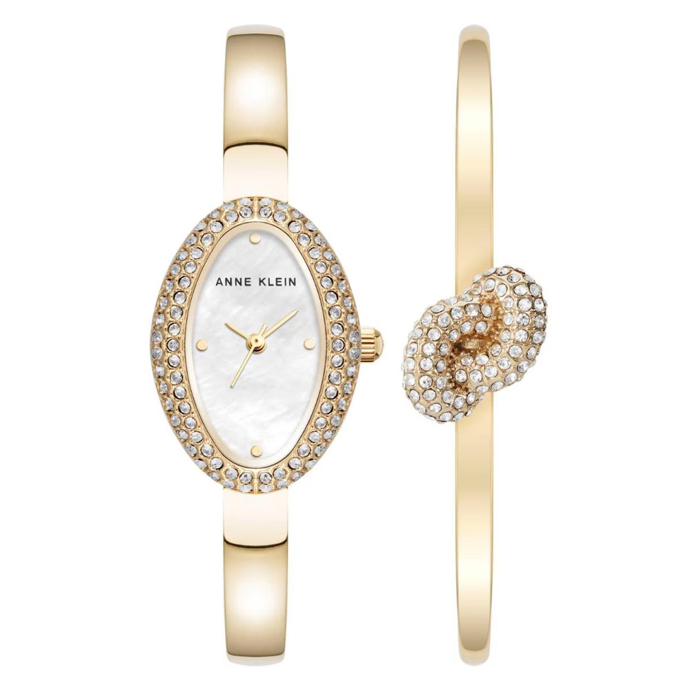 Anne Klein Diamond Ladies Watch AK5286GPST