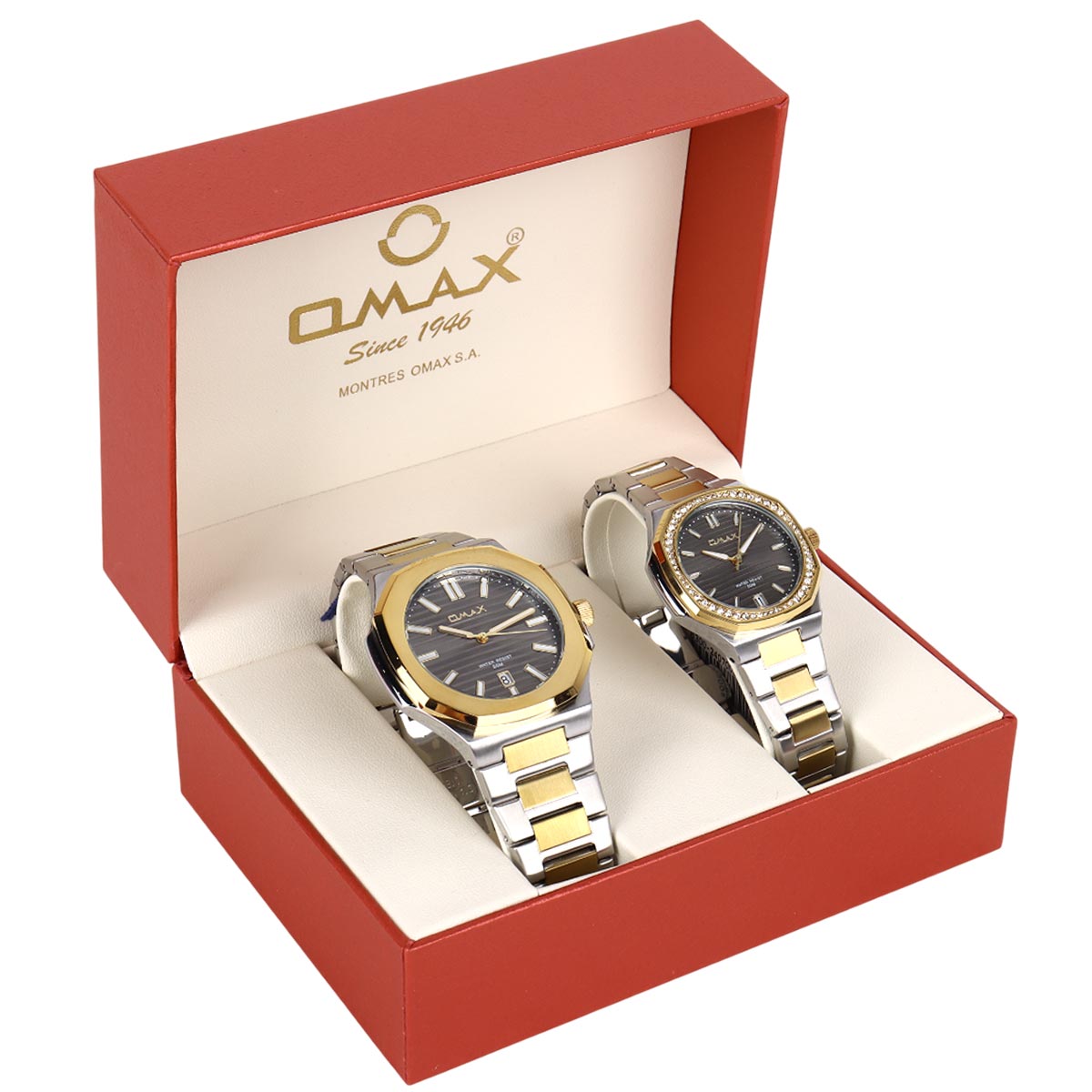 Omax Pair Couple Watch 00BF 003 A007