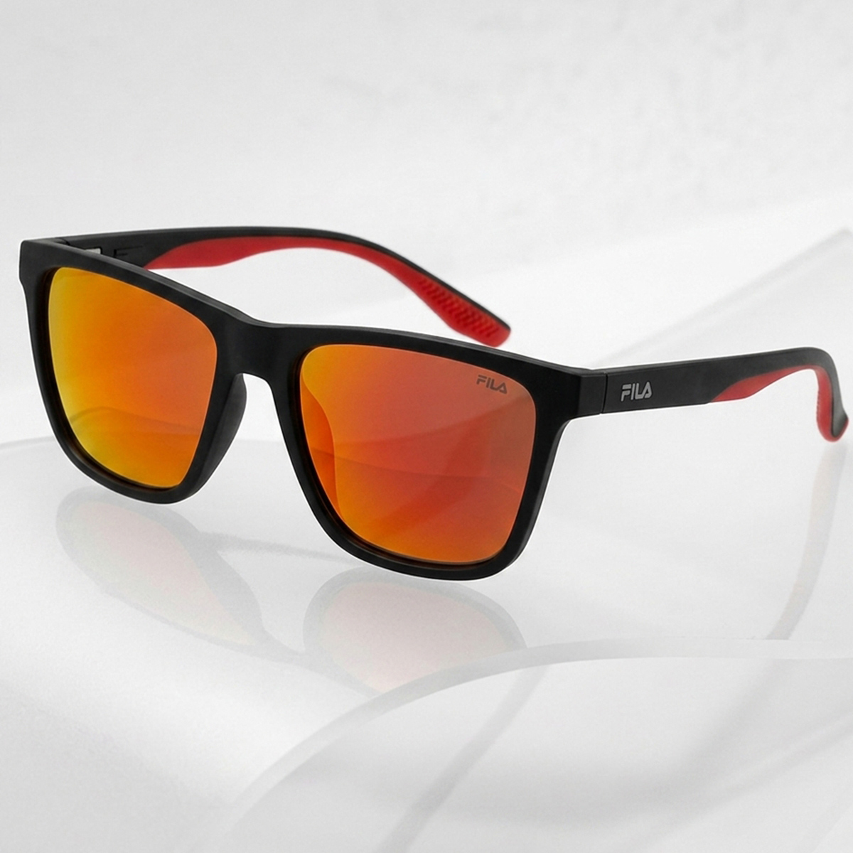 FILA Mens Sunglasses with Lenses Orange
