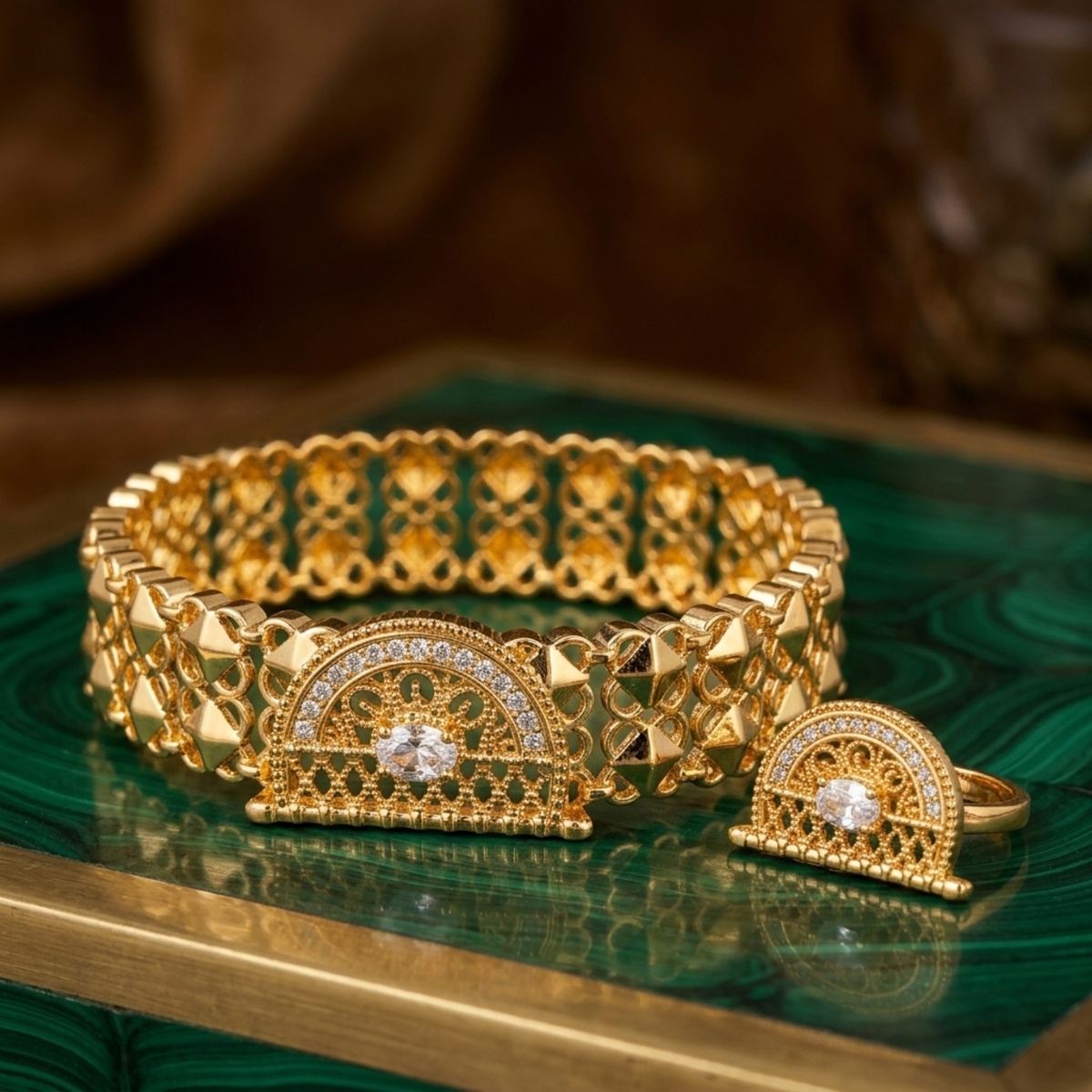 Bangle With Ring