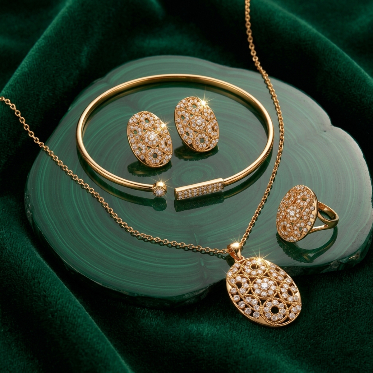 Bangle with Ring