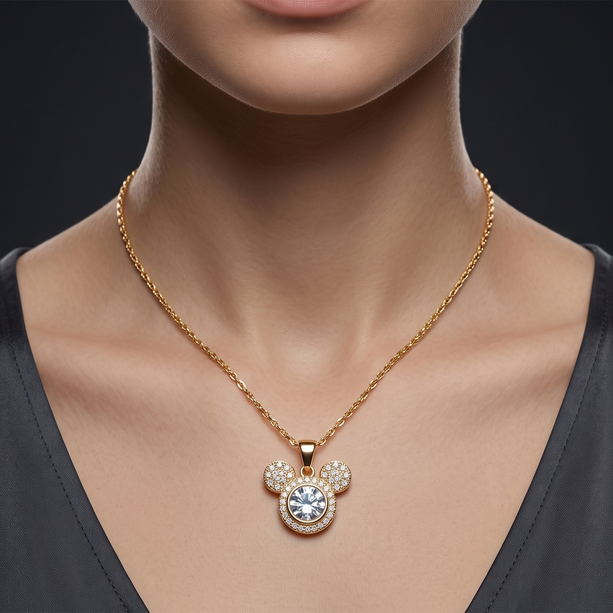 Necklace Golden Plated