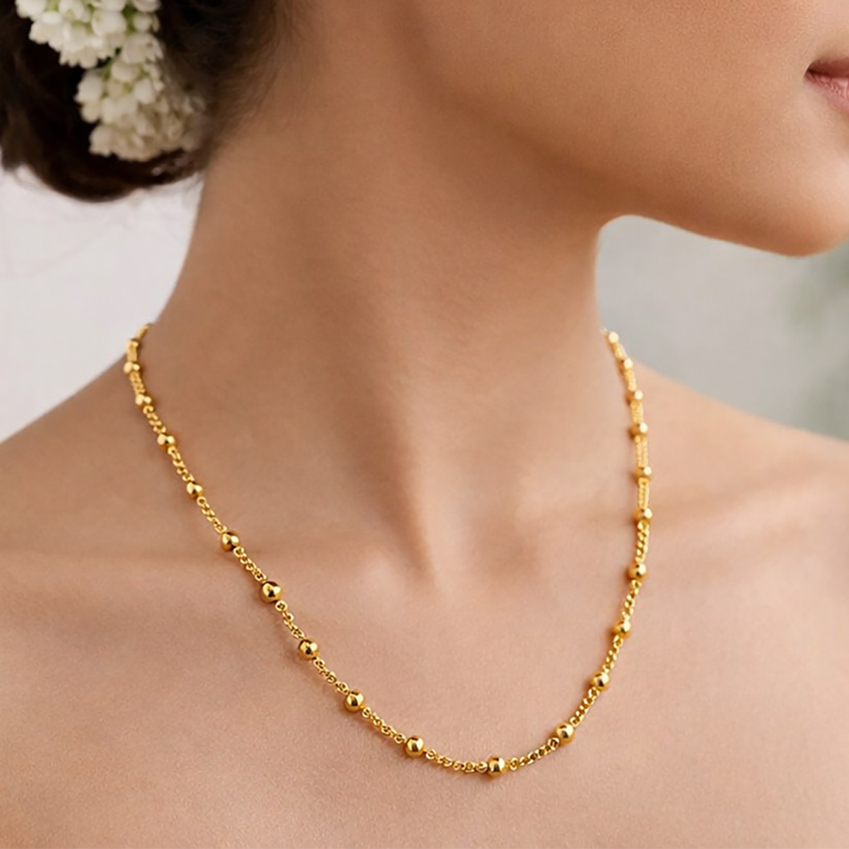Golden Chain Balls Design