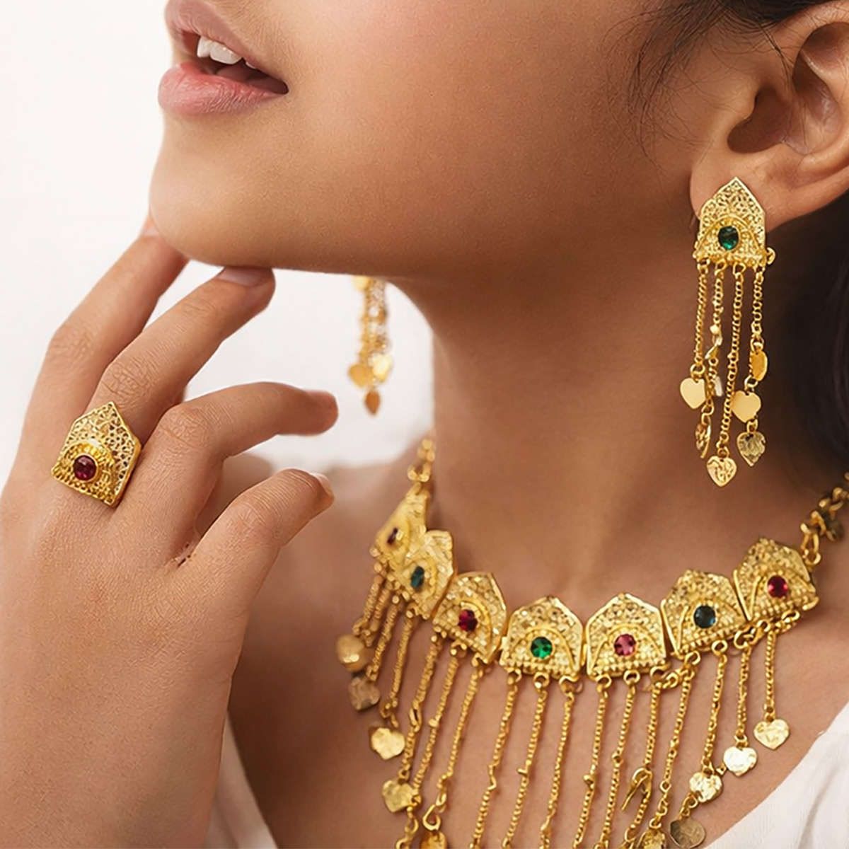 طقم قلادة للأطفال | فتيات | إكسسوارات الموضة للفتيات | Girls Other Accessories