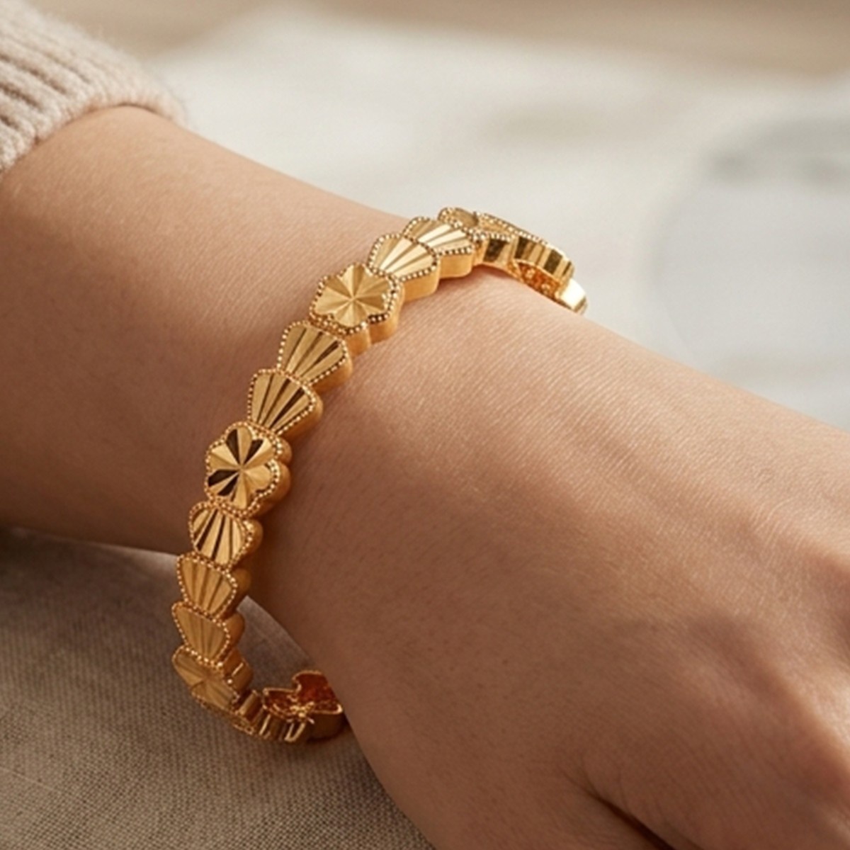 Golden Tone Bracelet
