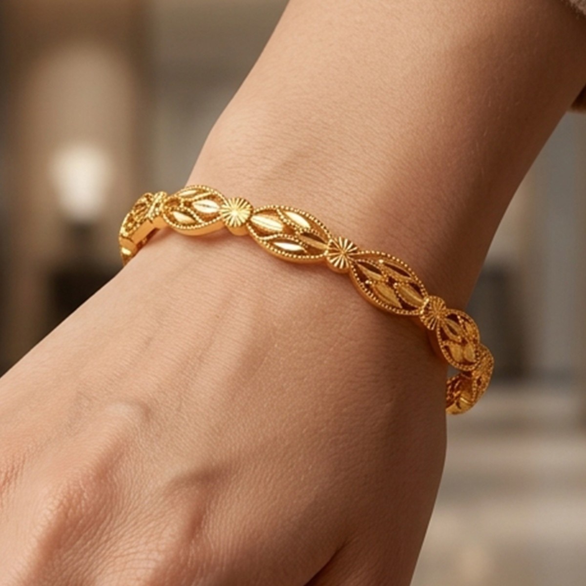 Golden Filigree Bracelet