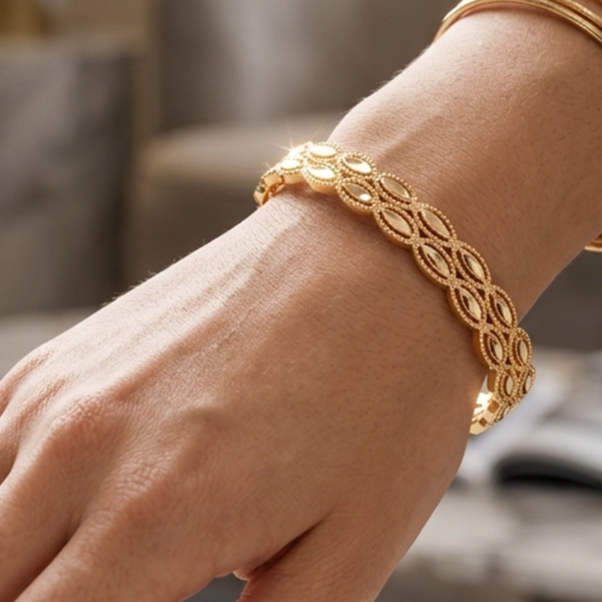 Golden Plated Bracelet