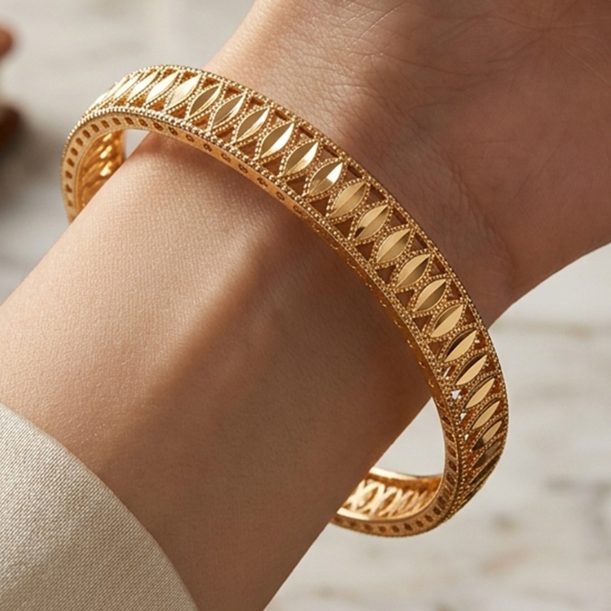 Golden Plated Bangle