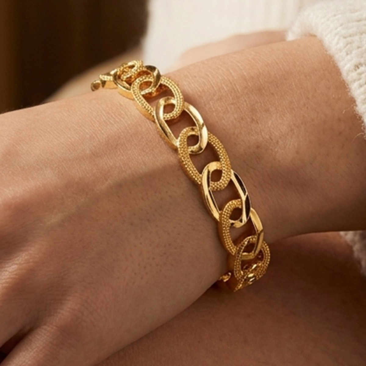 Golden Chain Bracelet