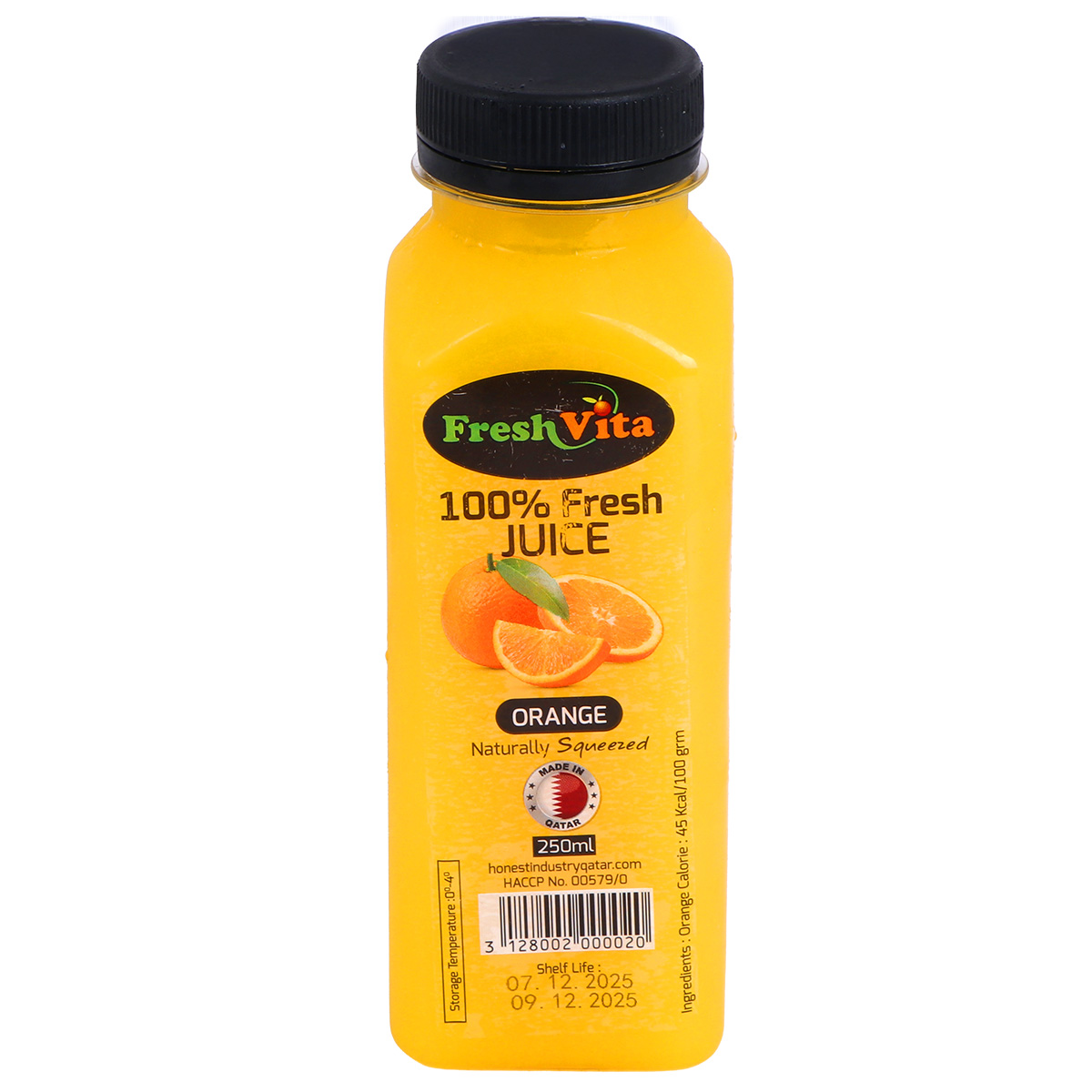 Fresh Vita Fresh Juice Orange 250ml