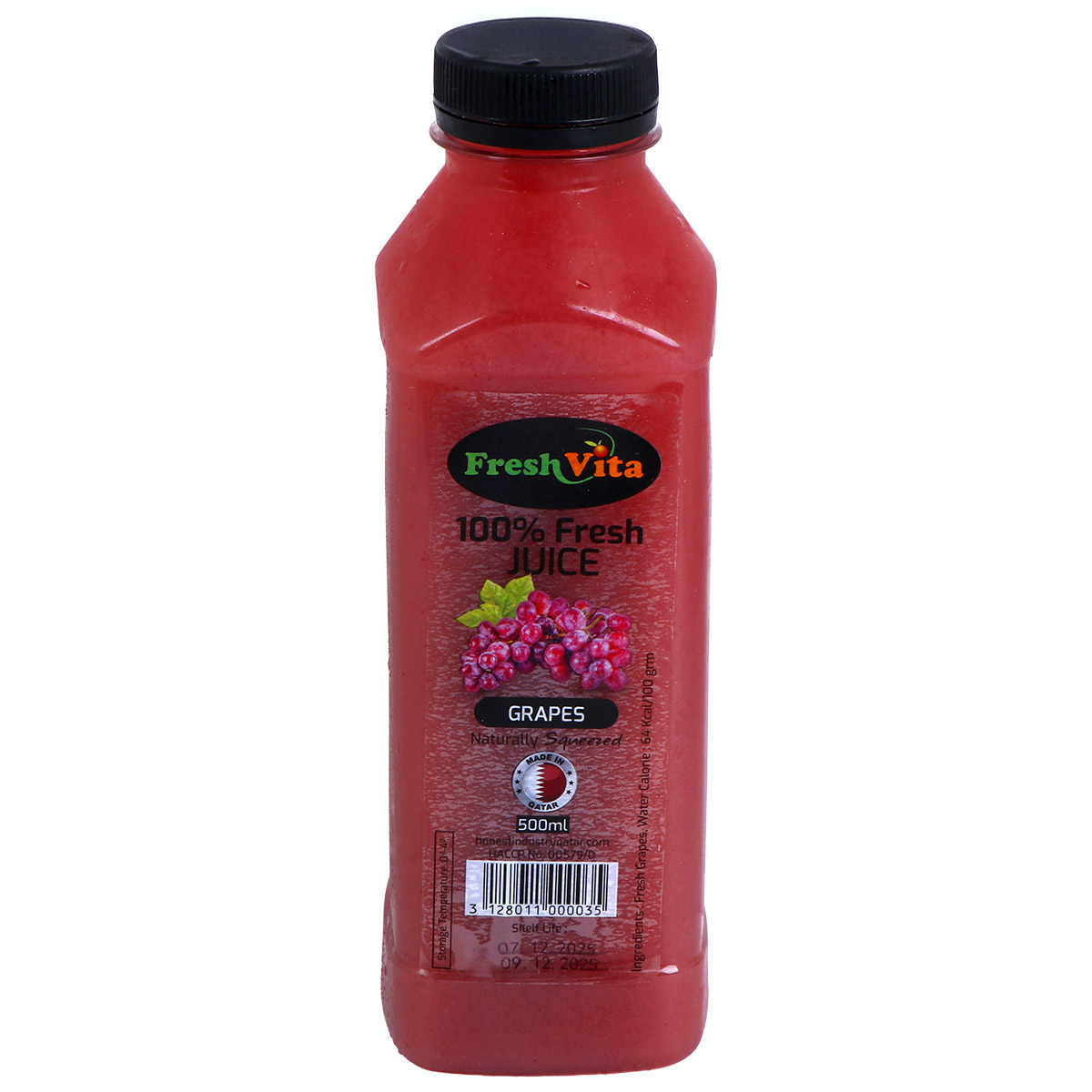 Fresh Vita Fresh Juice Grapes 500ml