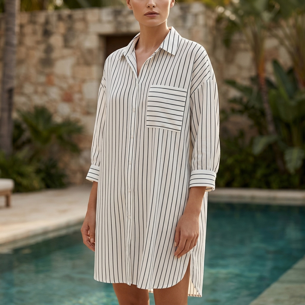 Ladies Long Dress Long Sleeve