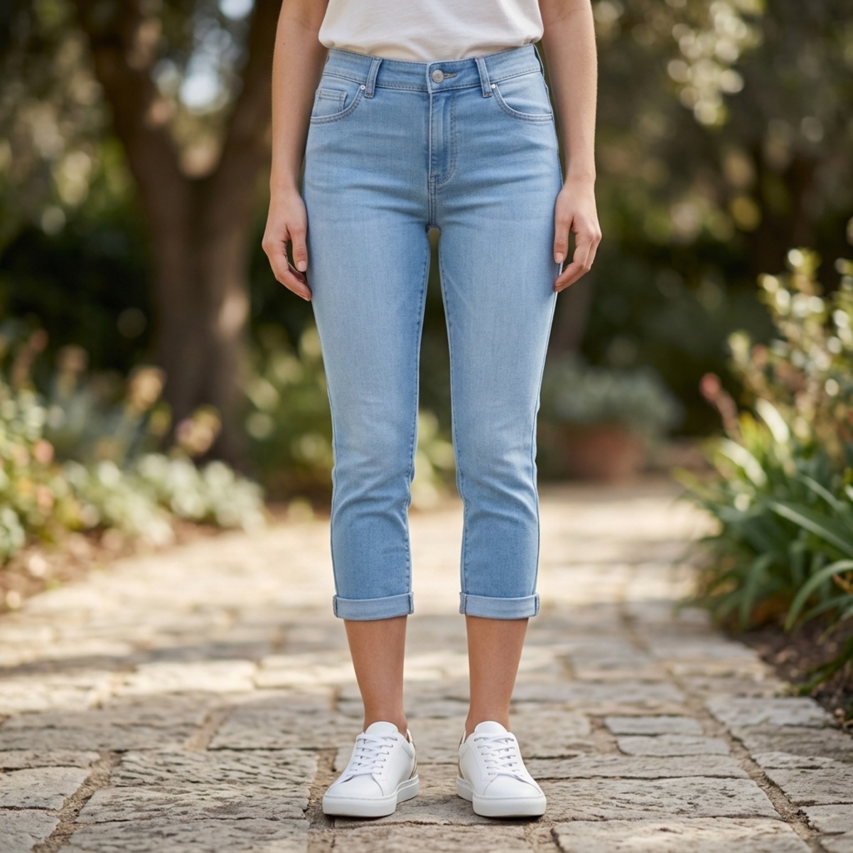 Ladies Jeans Bermuda