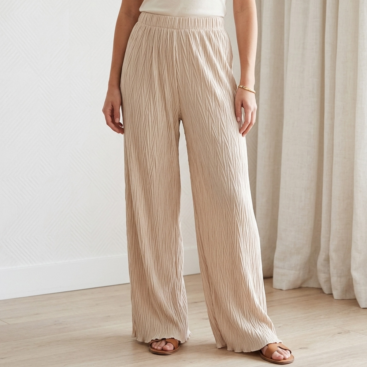 Ladies Casual Pant Strechable