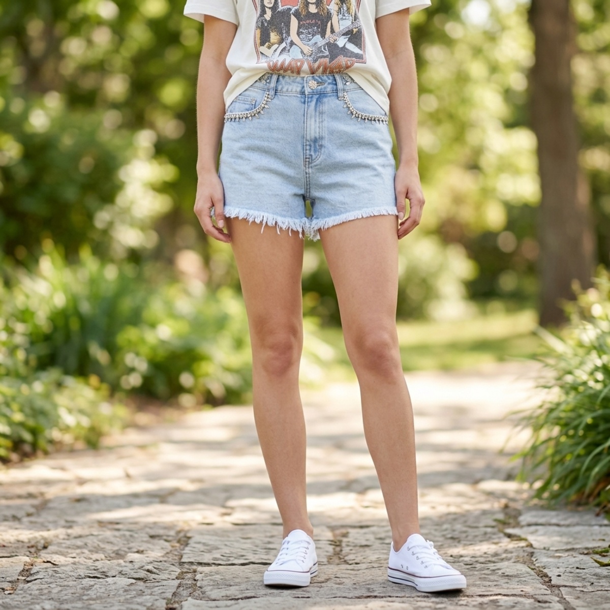 Ladies Jeans Short