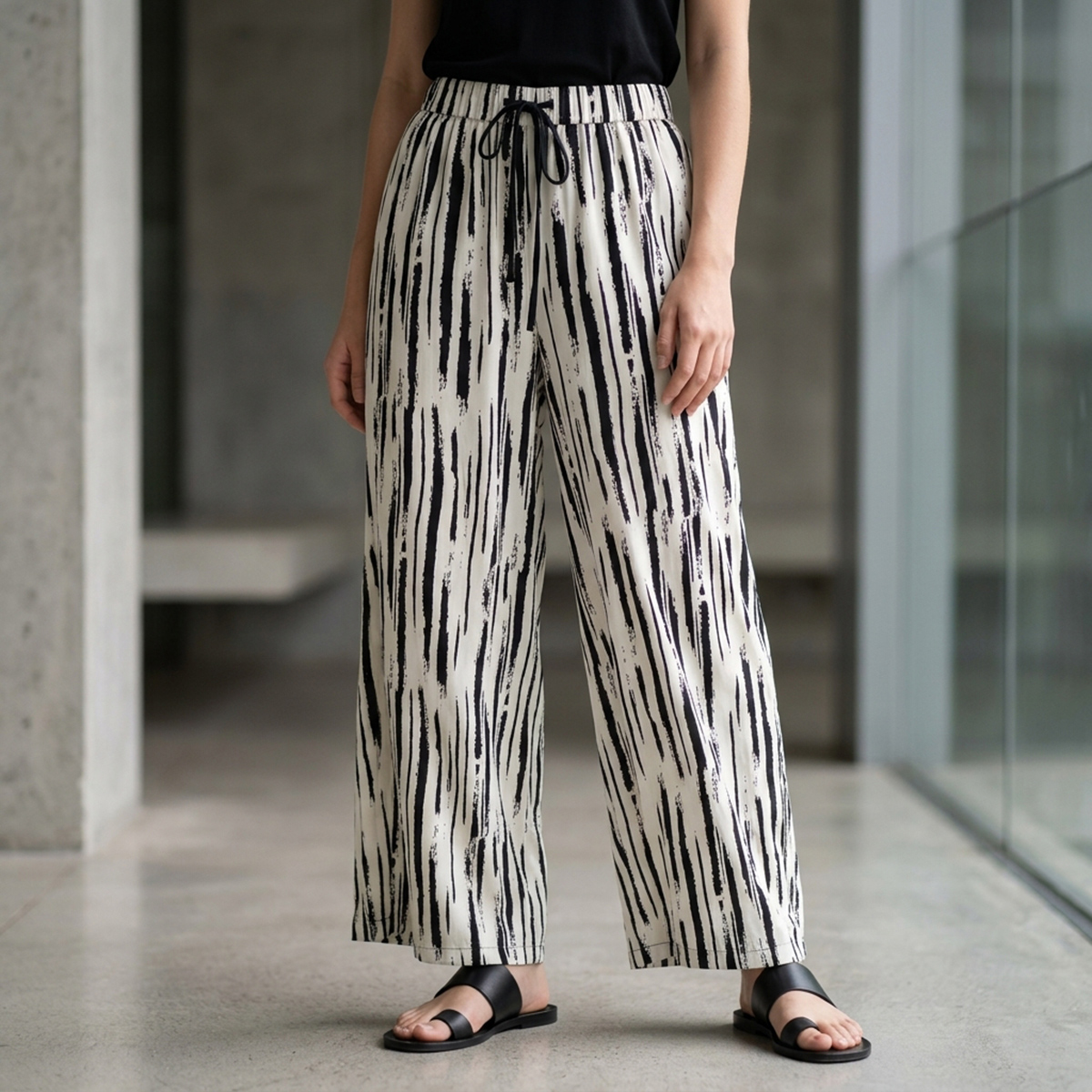 Ladies Casual Pant Mix Color Free Size