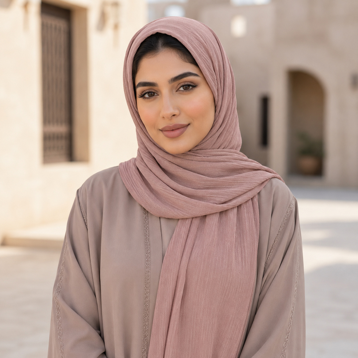 Ladies Shella Shifon Light Pink