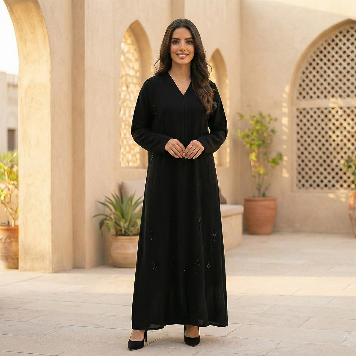 Aladies Fitting Abaya