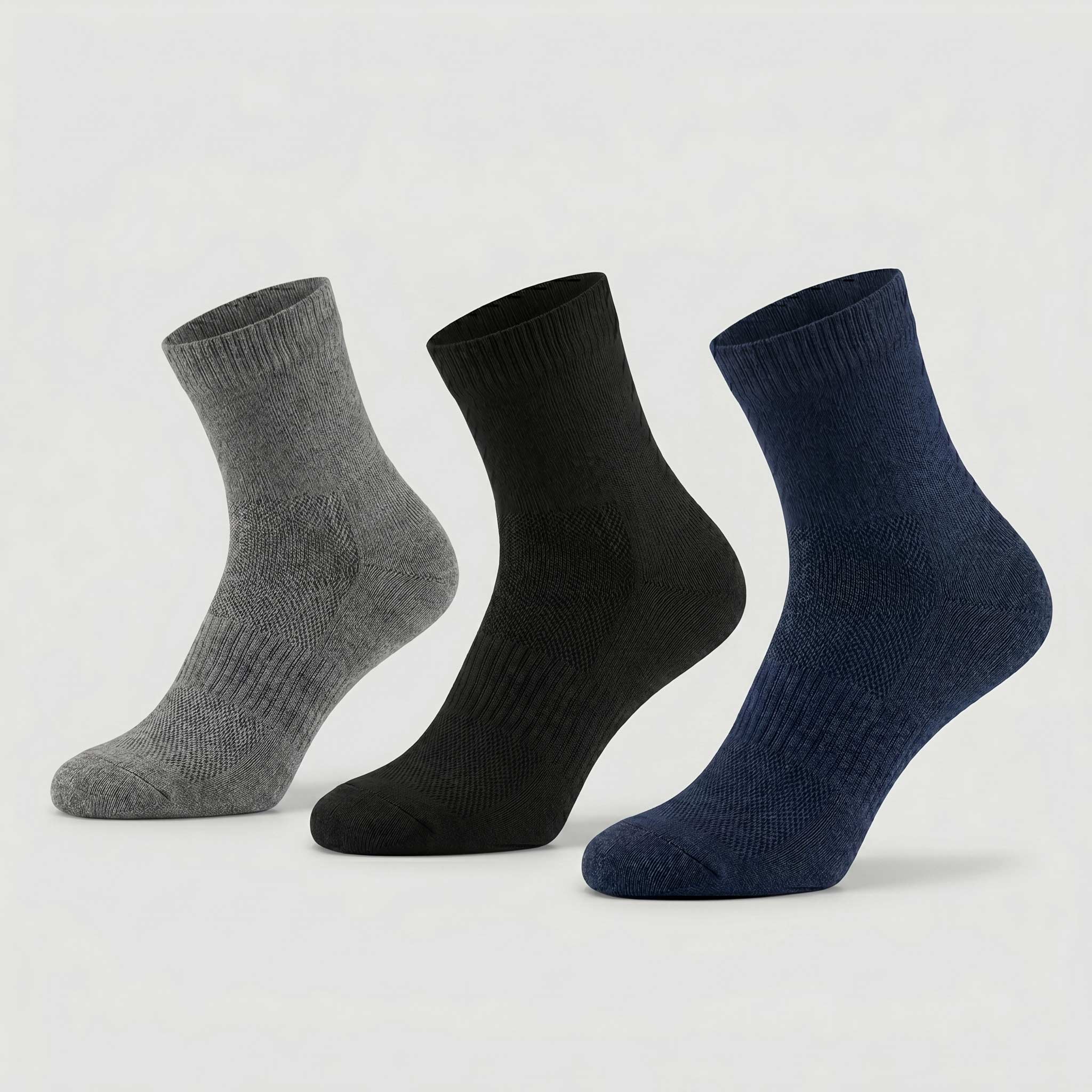 Fitter Mens  Sports Ankle Socks Free Size