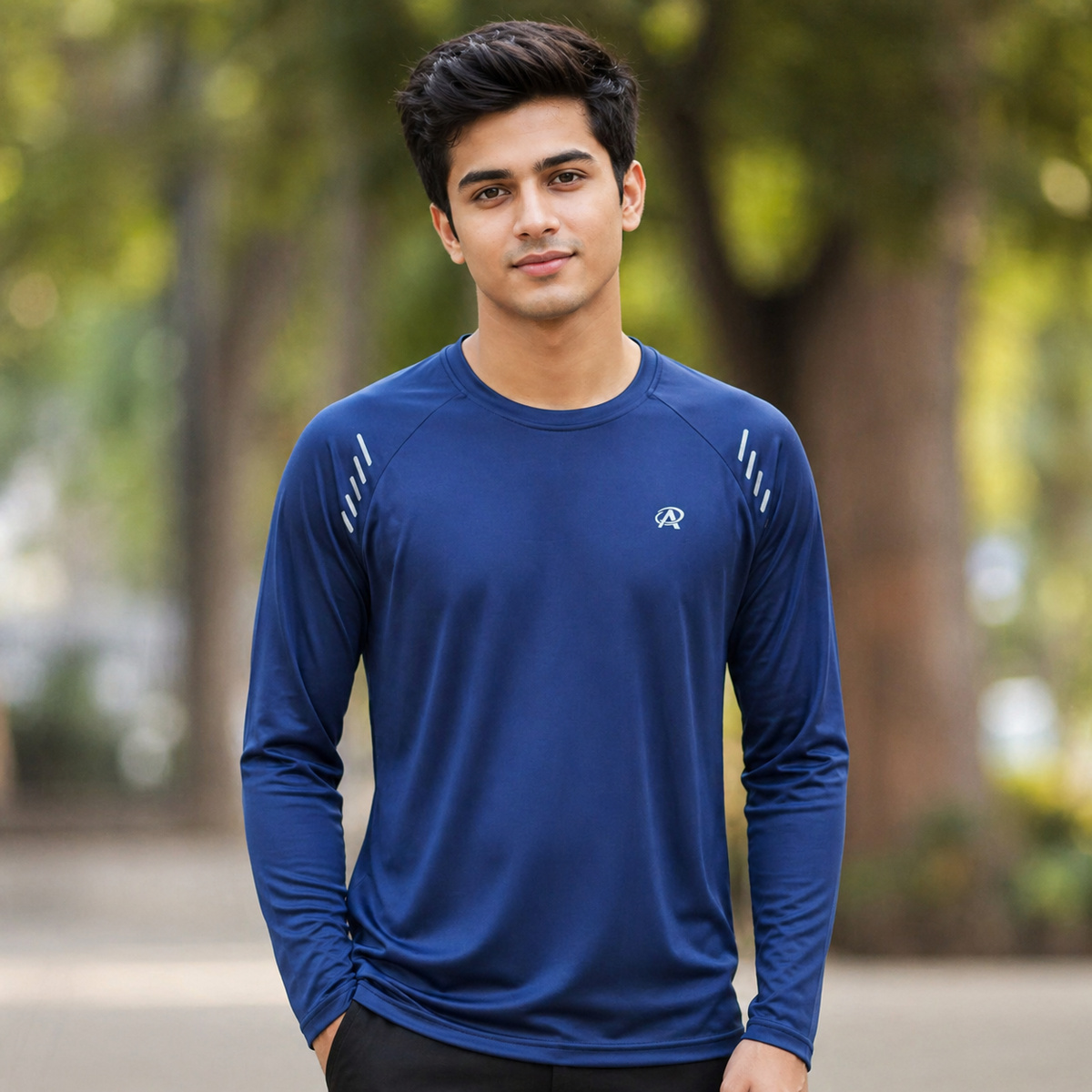 تيشيرت رياضي رجالي بأكمام طويلة، لون كحلي | رجال | ملابس رجالية | ملابس رياضية رجالية | Men Sports Shirts تيشيرت رياضي رجالي بأكمام طويلة، لون كحلي | رجال | ملابس رجالية | ملابس رياضية رجالية | Men Sports Shirts