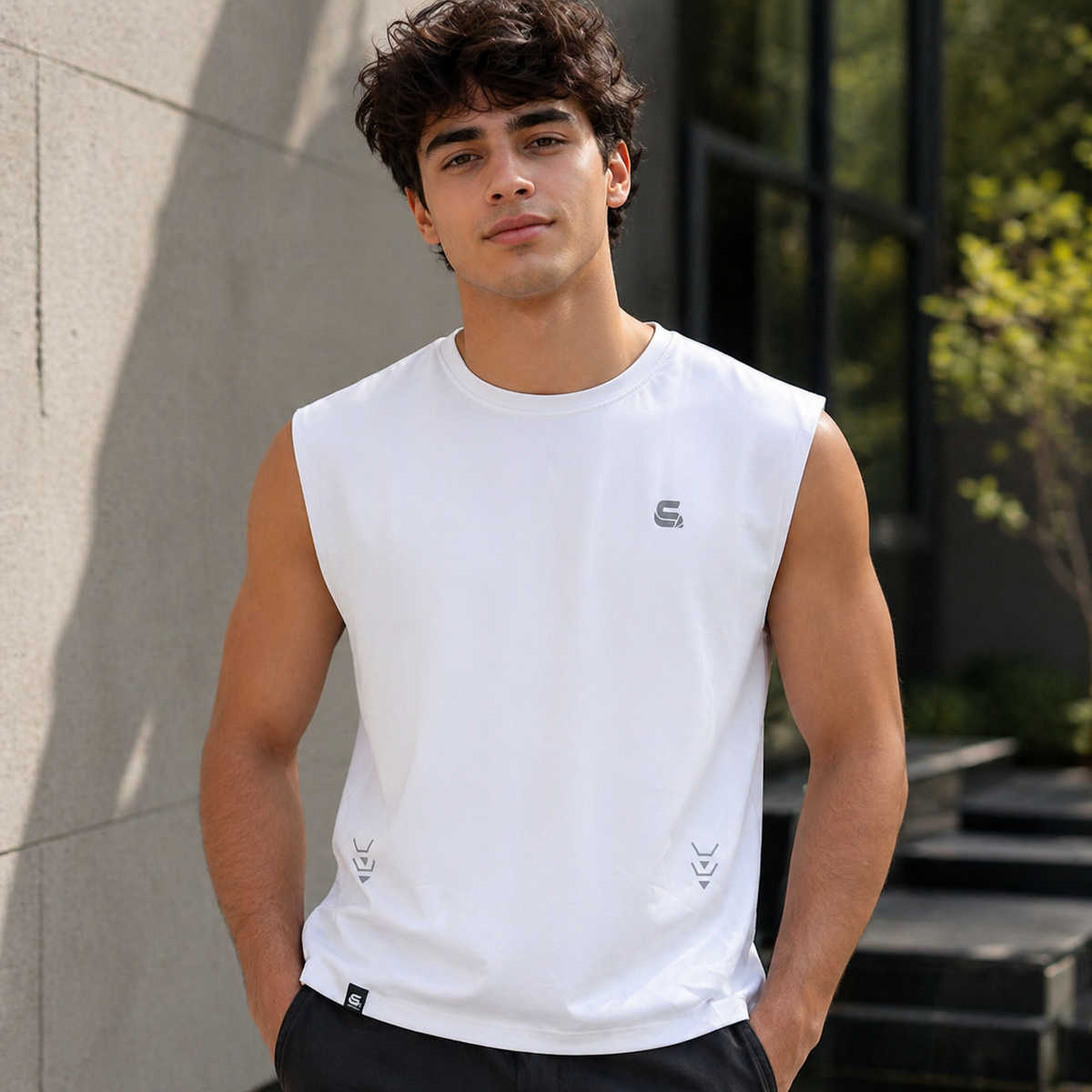 Men T Shirt Sleeve Vest | Men | Men Clothing | Men Top Wear | Men T-Shirts & Polos Men T Shirt Sleeve Vest | Men | Men Clothing | Men Top Wear | Men T-Shirts & Polos