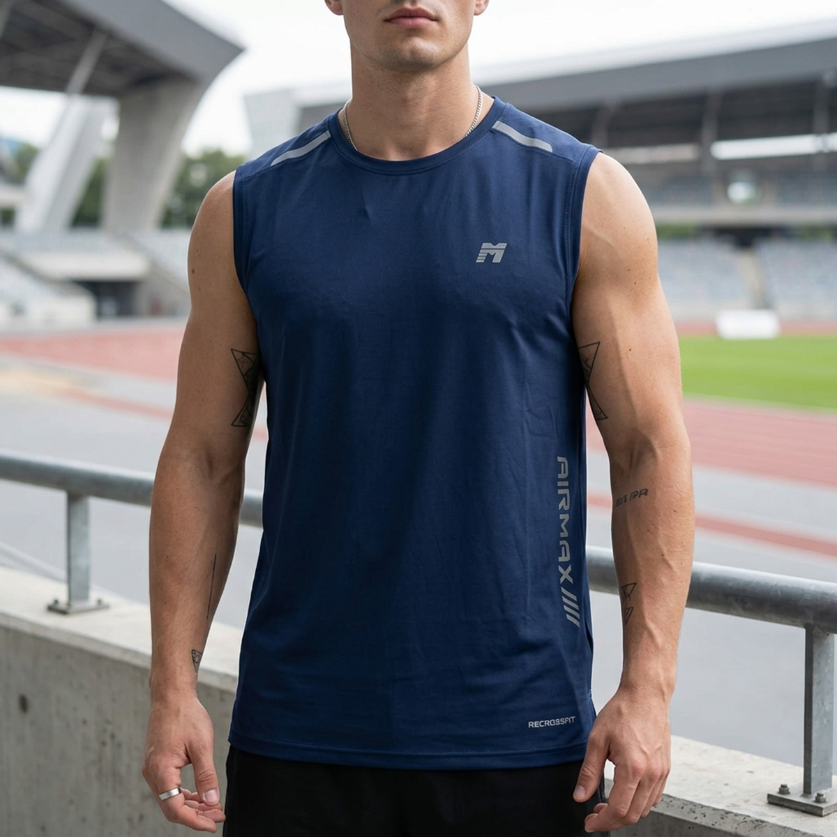Mens Shirt Sleeveless