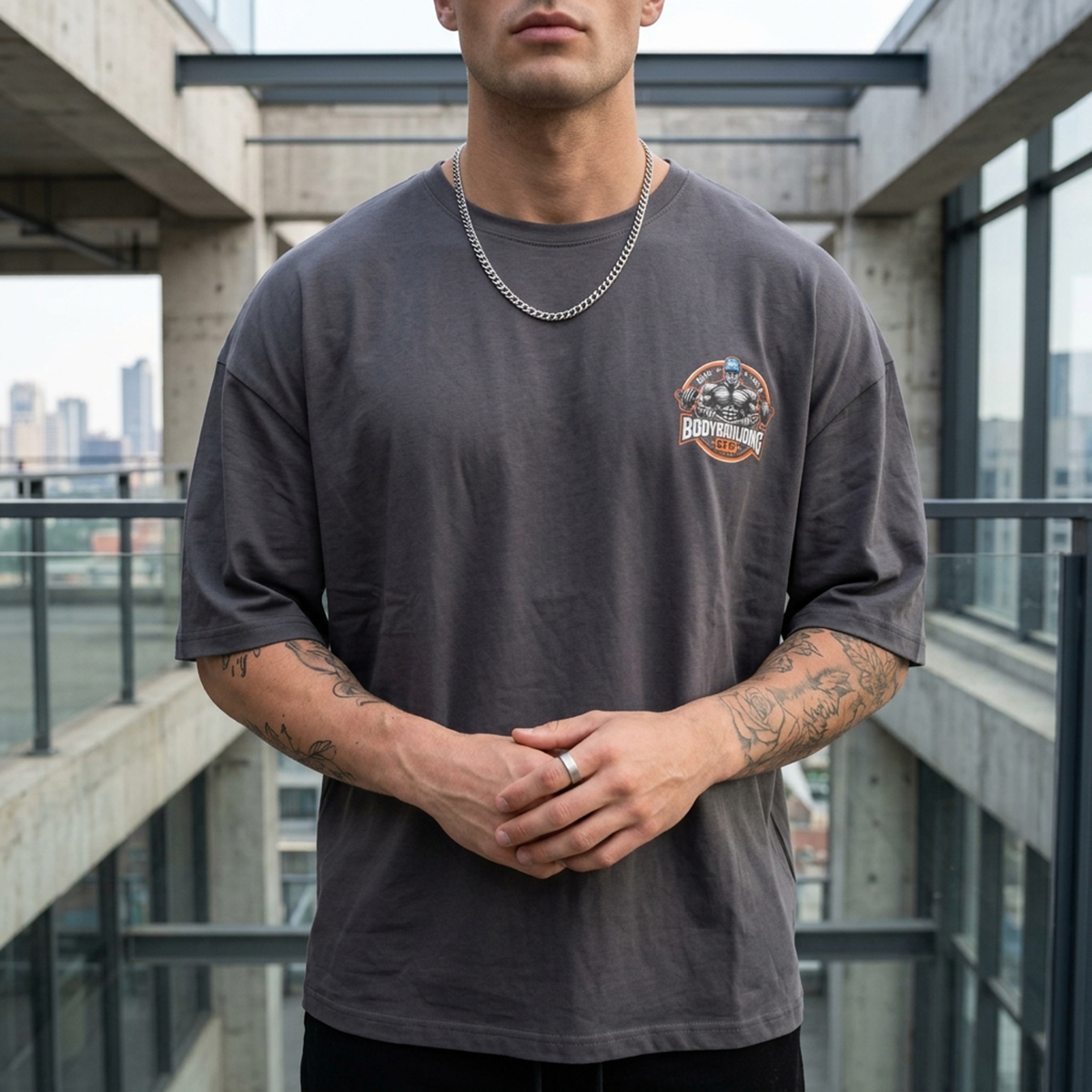 Mens T Shirt Plus Size