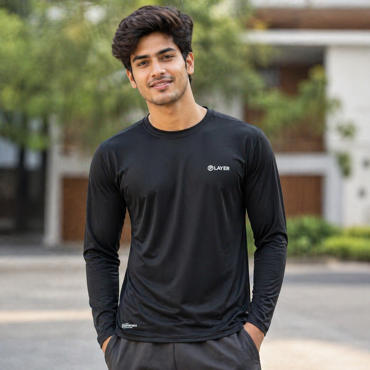 Mens Long Sleeve T-Shirt