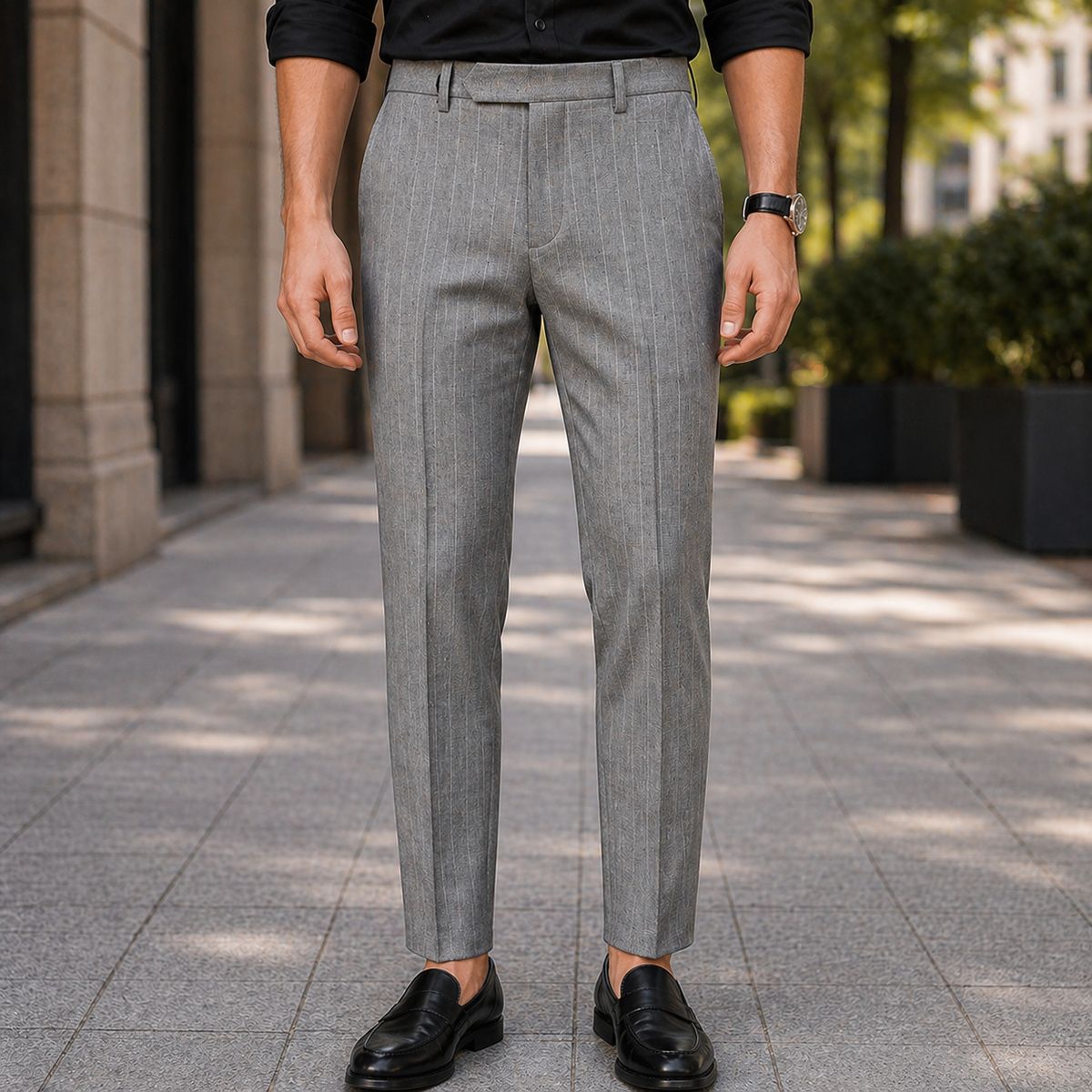 Mens Regular Formal Pant Plain
