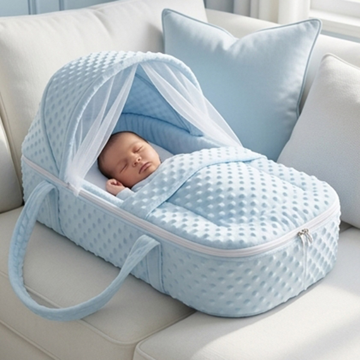 Baby Carry Basket with Netting