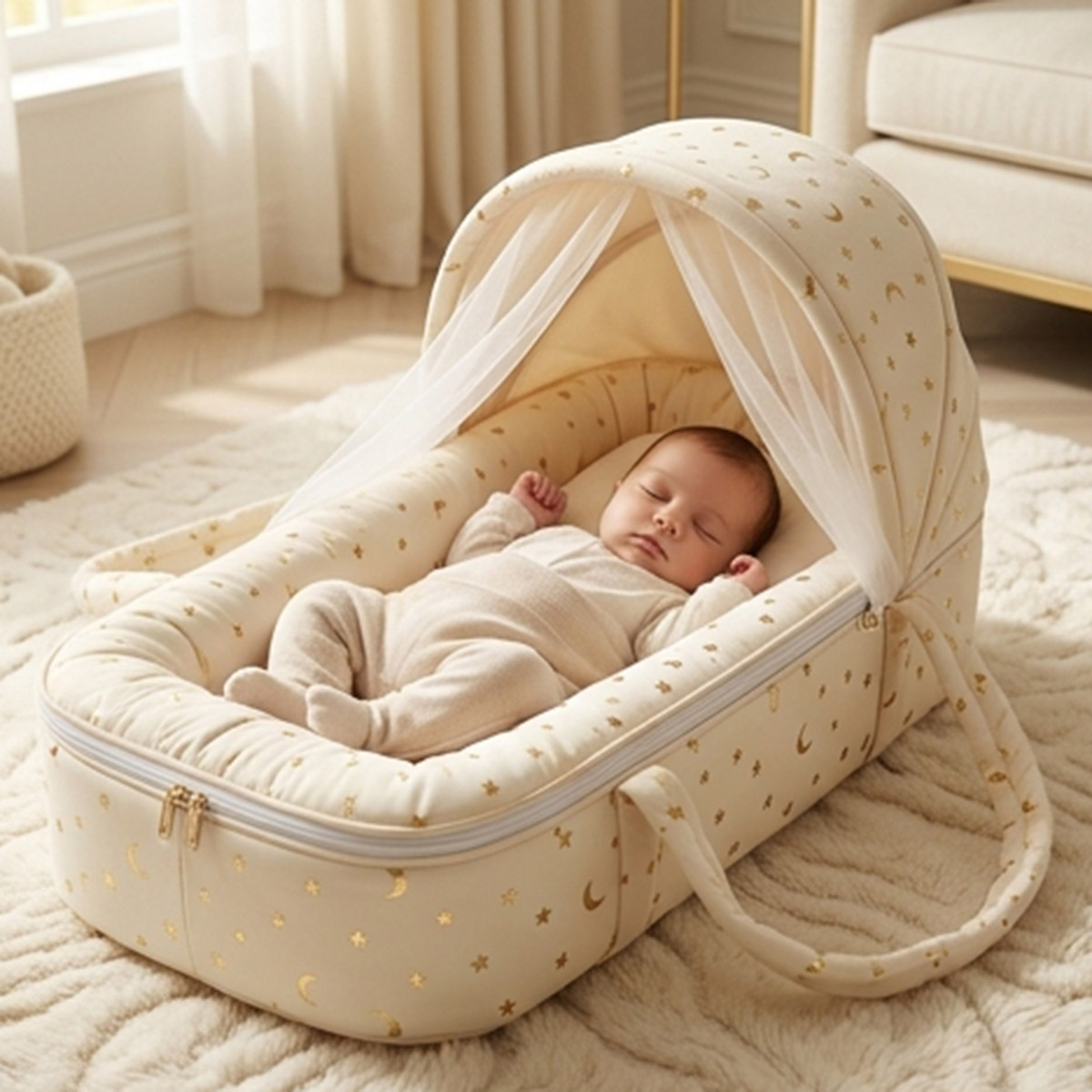 Portable Folding Baby Bed