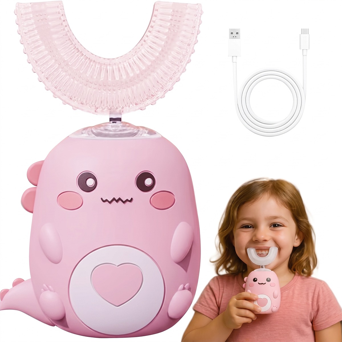 U-Shaped Electric Toothbrush