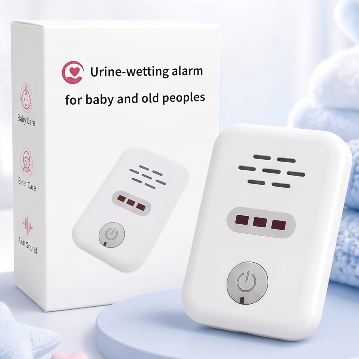 Electric Wireless Urine Wetting Alarm For Baby & Old Peoples