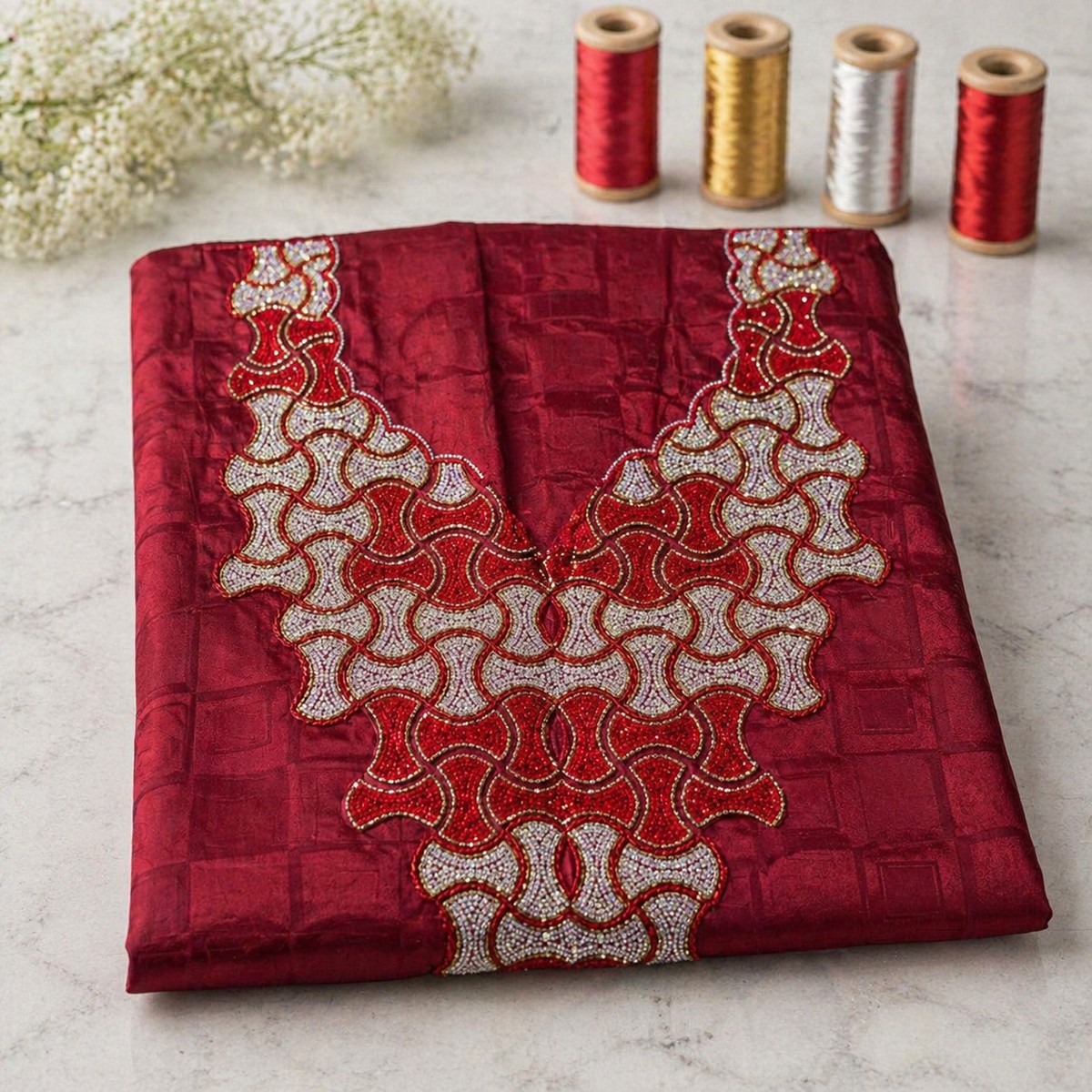 Ladies Fabric Jalabia Baby Silk 3.5 Meter