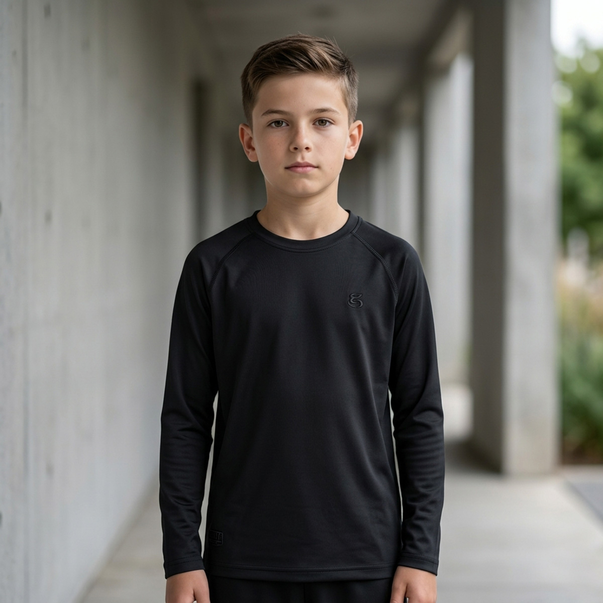 Boys Juniors Gym Long Sleeves