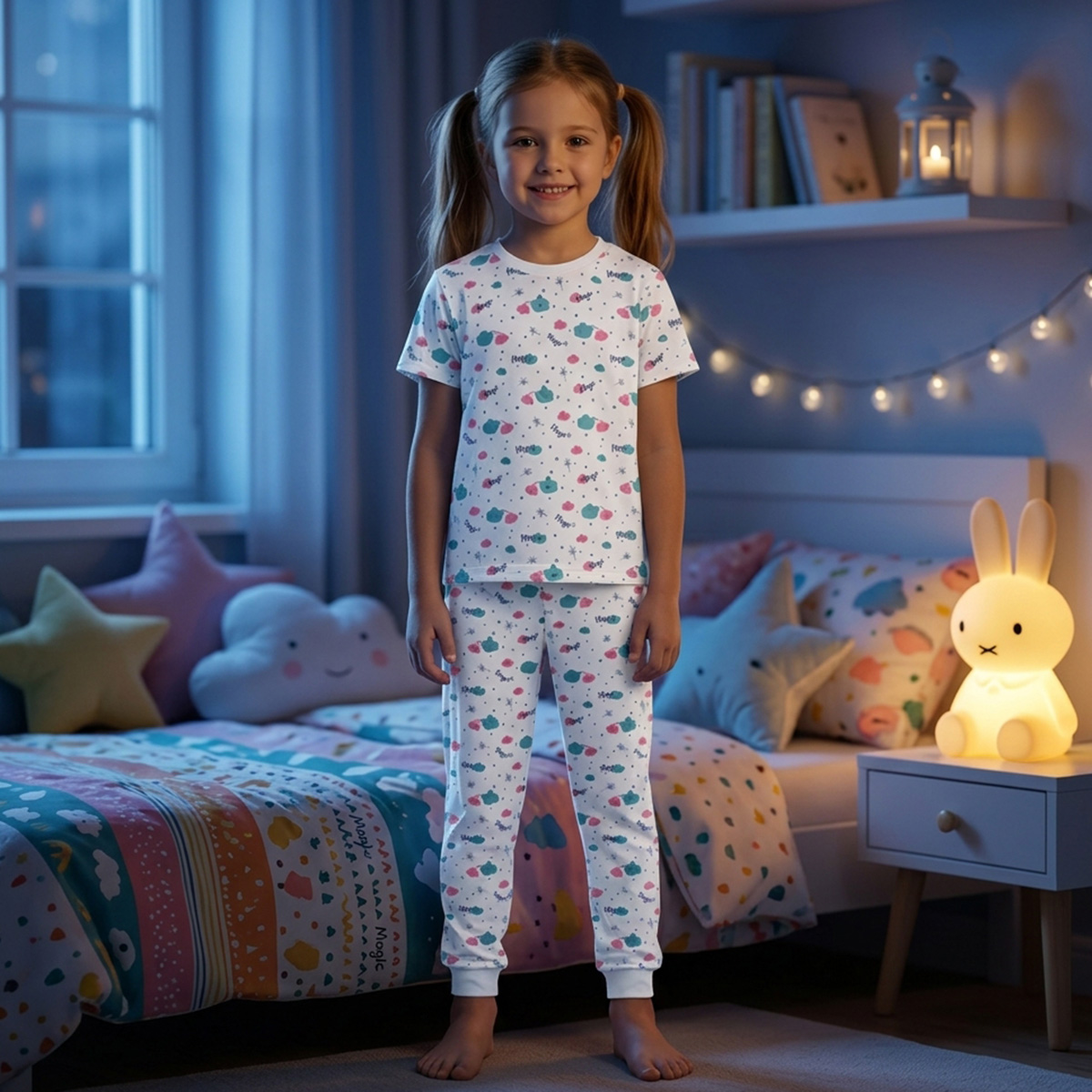 طقم بناتي من قطعتين | فتيات | ملابس الفتيات | Girls Top Wear | Girls T-Shirts طقم بناتي من قطعتين | فتيات | ملابس الفتيات | Girls Top Wear | Girls T-Shirts