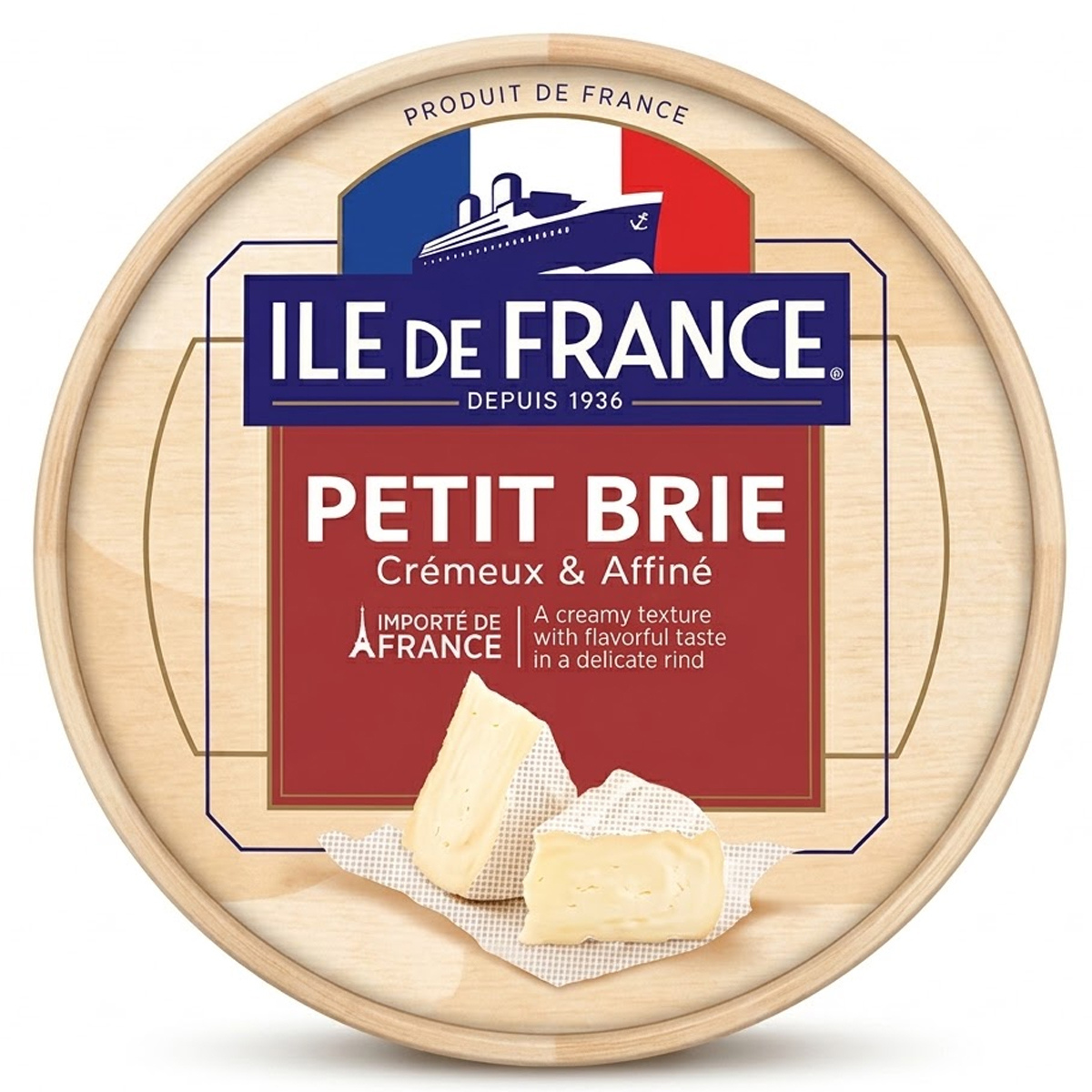 Ile De France Petit Brie Cheese 125g