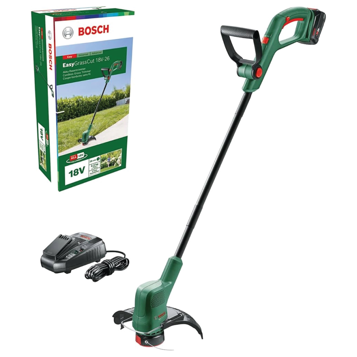 Bosch Cordless Easy Grass Cut Trimmer 18V