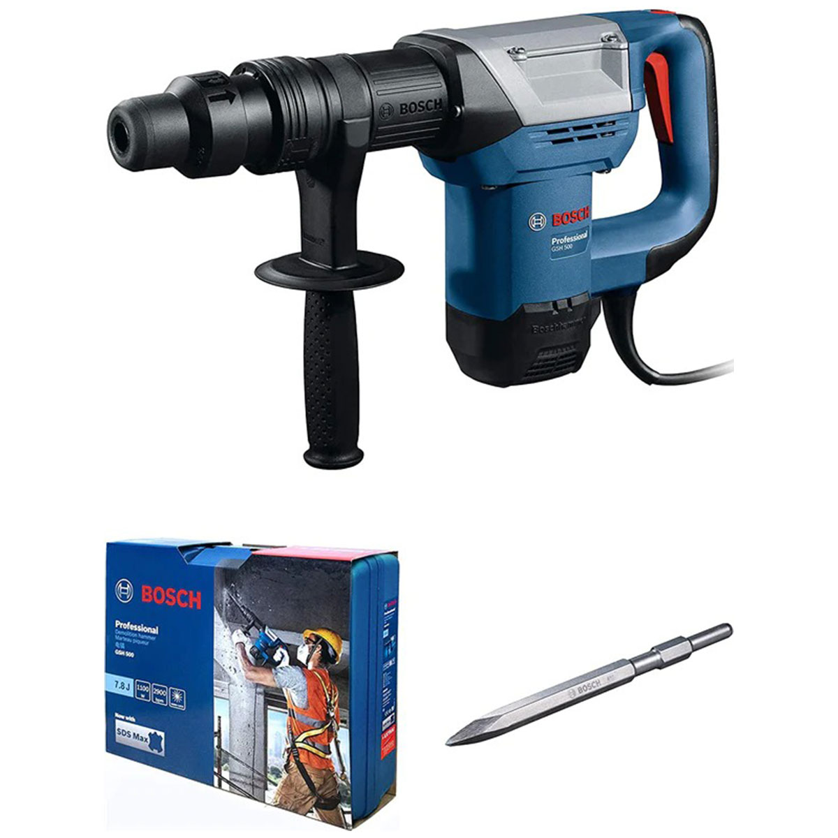 Bosch Demolition Hammer With SDS Max GSK 500